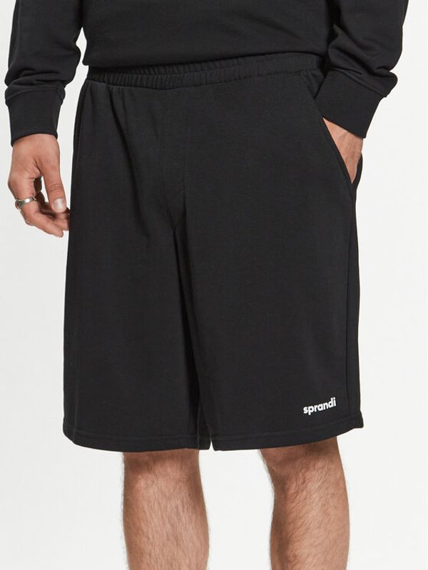 Sprandi Sprandi Спортни шорти SP3-SKM030 Черен Regular Fit