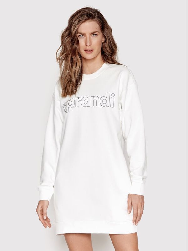 Sprandi Sprandi Суитшърт SP22-SUD001 Бял Relaxed Fit