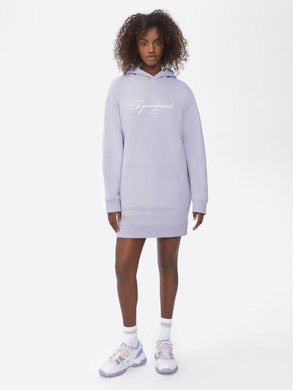 Sprandi Sprandi Суитшърт SP22-SUD012 Виолетов Relaxed Fit