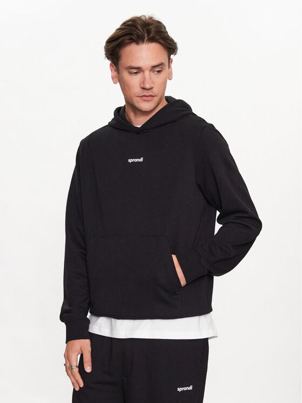 Sprandi Sprandi Суитшърт SP3-BLM001 Черен Regular Fit