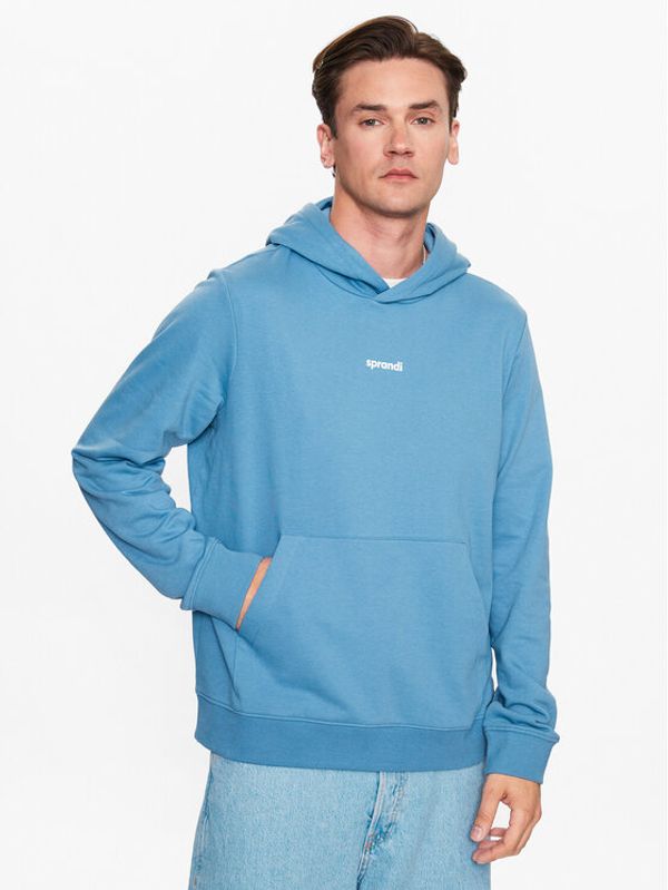 Sprandi Sprandi Суитшърт SP3-BLM002 Син Regular Fit