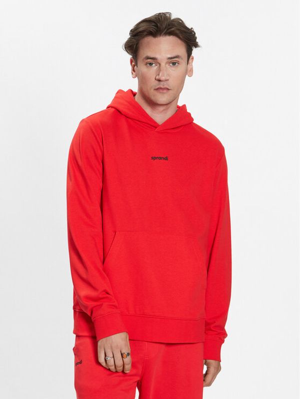 Sprandi Sprandi Суитшърт SP3-BLM004 Червен Regular Fit