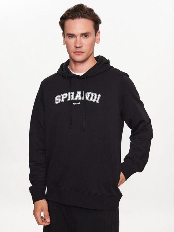Sprandi Sprandi Суитшърт SP3-BLM030 Черен Regular Fit