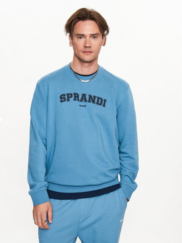 Sprandi Sprandi Суитшърт SP3-BLM041 Син Regular Fit