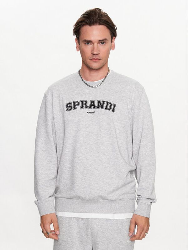 Sprandi Sprandi Суитшърт SP3-BLM042 Сив Regular Fit