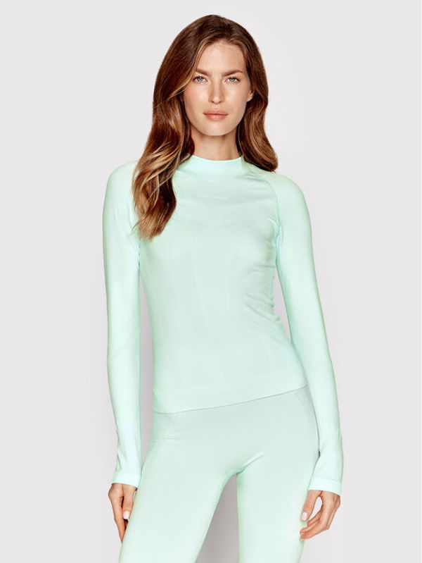 Sprandi Sprandi Тениска от техническо трико SP22-TSDL510 Зелен Slim Fit