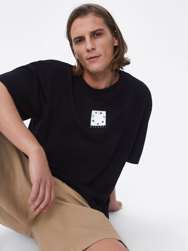 Sprandi Sprandi Тишърт SP22-TSM100 Черен Relaxed Fit