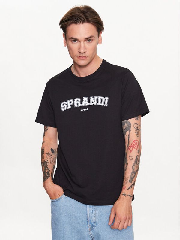Sprandi Sprandi Тишърт SP3-TSM012 Черен Regular Fit