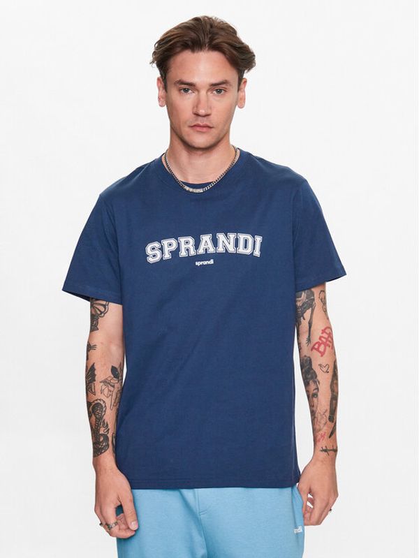 Sprandi Sprandi Тишърт SP3-TSM013 Тъмносин Regular Fit