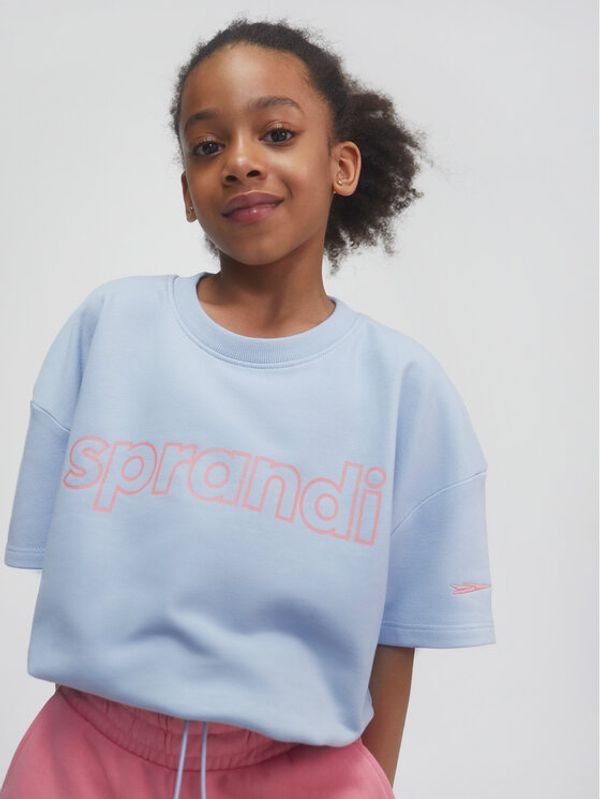 Sprandi Sprandi Тишърт SS21-TSG002 Син Relaxed Fit