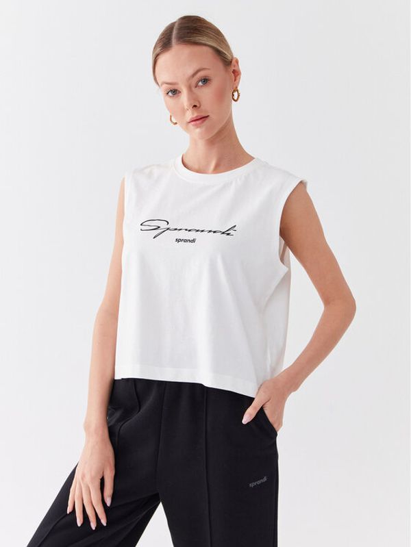 Sprandi Sprandi топ SP3-TPD011 Бял Regular Fit