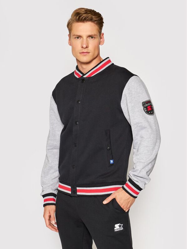 Starter Starter Суитшърт SUG-021-BD Черен Regular Fit