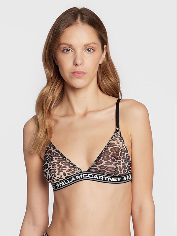 Stella McCartney Stella McCartney Сутиен бралет Animal S6R081110.00812 Черен