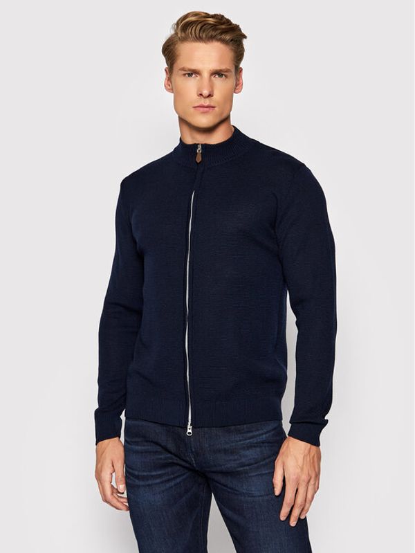 Stenströms Stenströms Кардиган 420111 1355 Тъмносин Regular Fit