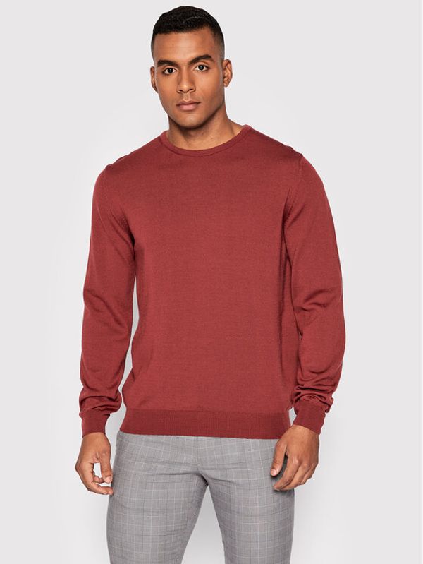 Stenströms Stenströms Пуловер 422380 1355 Червен Regular Fit