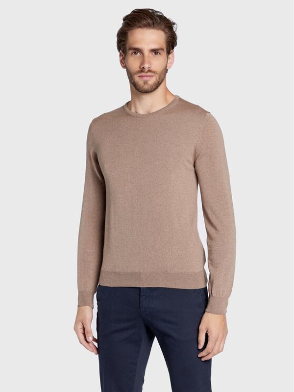 Stenströms Stenströms Пуловер 422380 1355 Кафяв Regular Fit