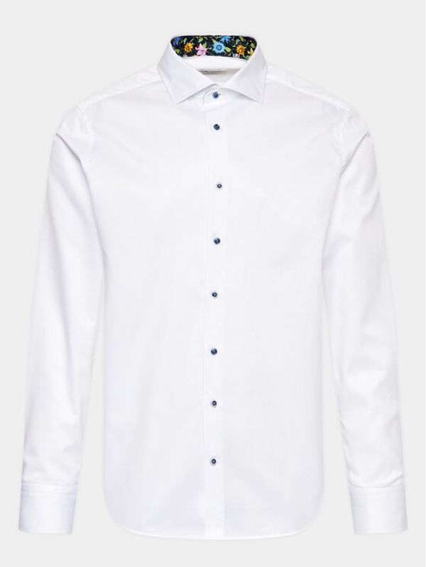 Stenströms Stenströms Риза 6847510511 684751 Бял Slim Fit