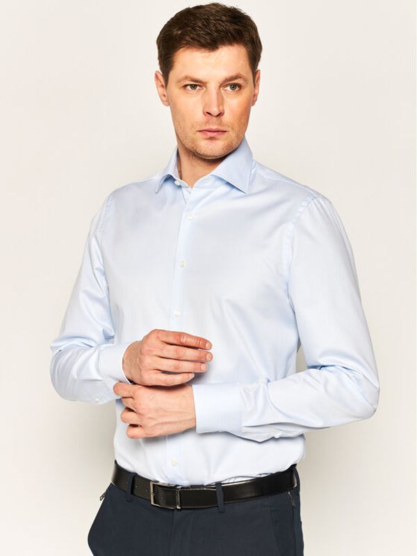 Stenströms Stenströms Риза 702771 1610 Син Slim Fit