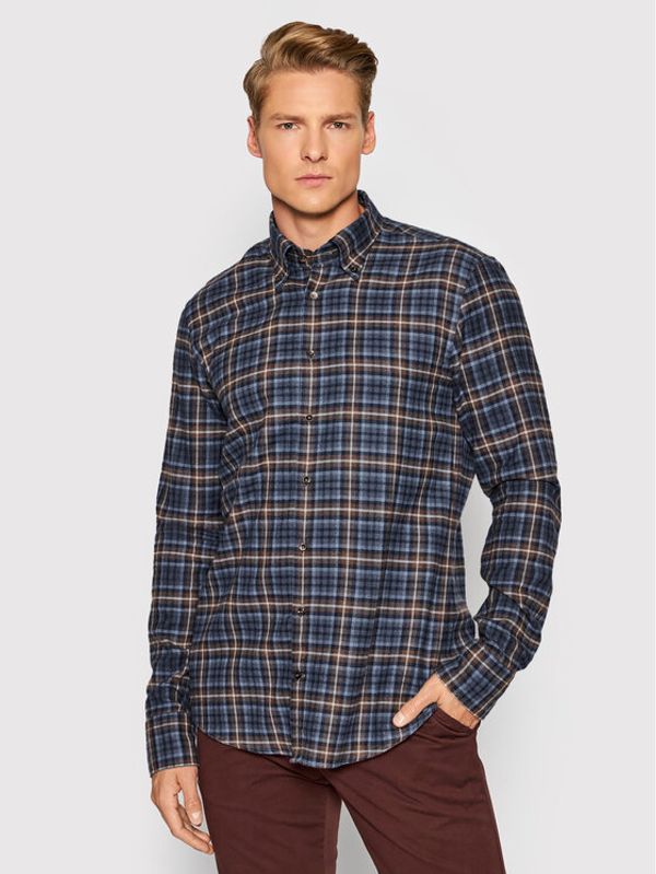 Stenströms Stenströms Риза 712261 8225 Син Slim Fit