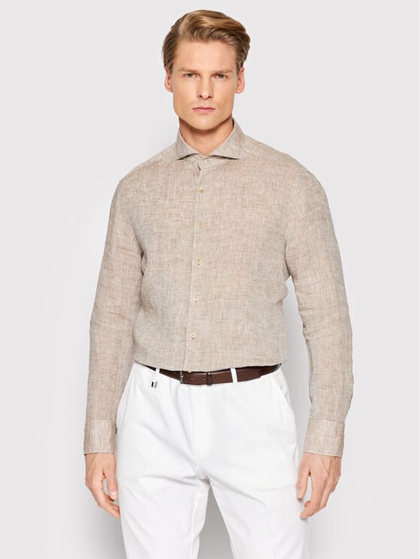 Stenströms Stenströms Риза 774221 7970 Бежов Slim Fit