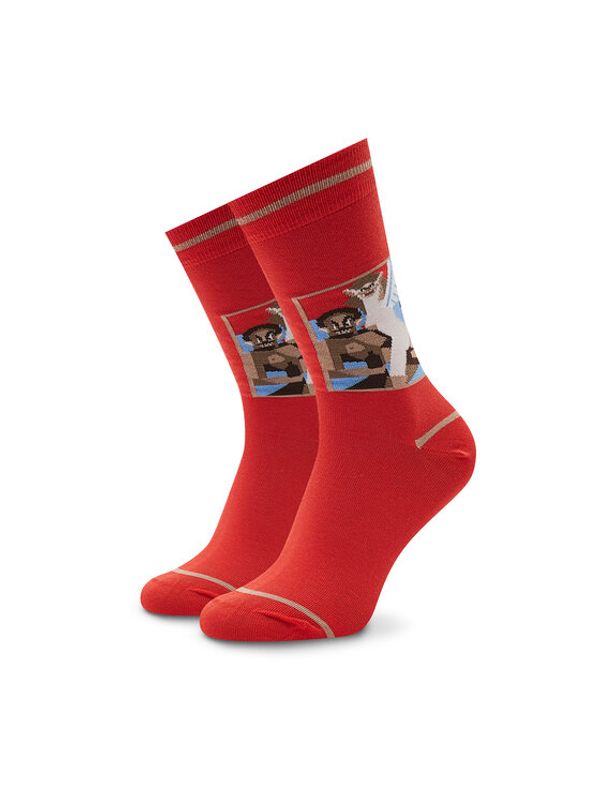 Stereo Socks Stereo Socks Дълги чорапи unisex Wet Nightmare Червен