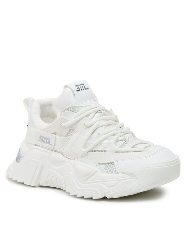 Steve Madden Steve Madden Сникърси Kingdom Sneaker SM11002519 SM11002519-11E Бял