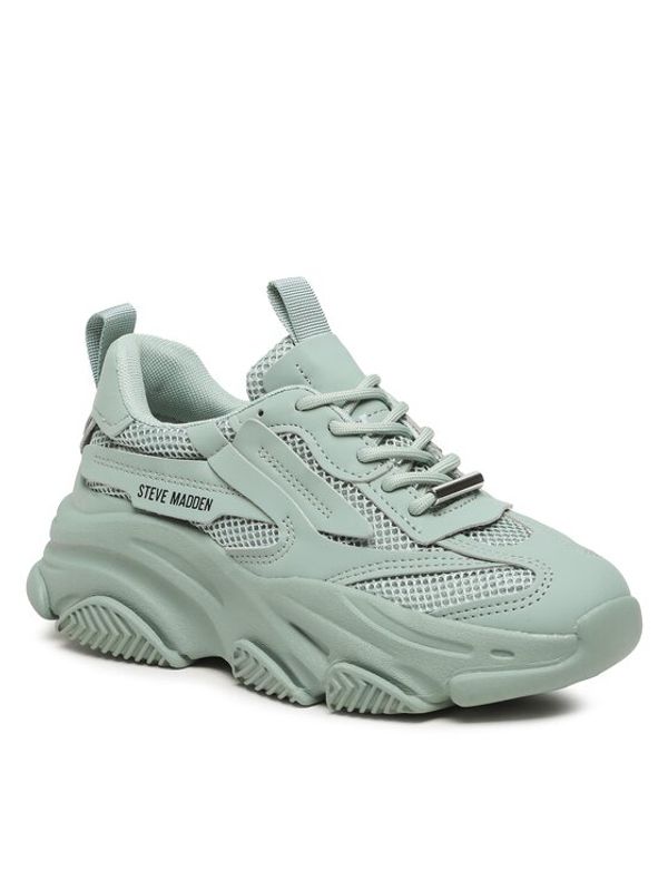 Steve Madden Steve Madden Сникърси Possession-E Sneaker SM19000033 SM19000033-SAGE Зелен