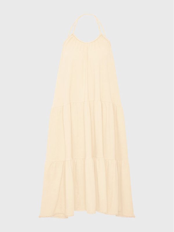 Superdry Superdry Ежедневна рокля Vintage W8011100A Бежов Relaxed Fit