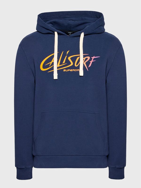 Superdry Superdry Суитшърт Vintage Cali M2011815A Тъмносин Regular Fit