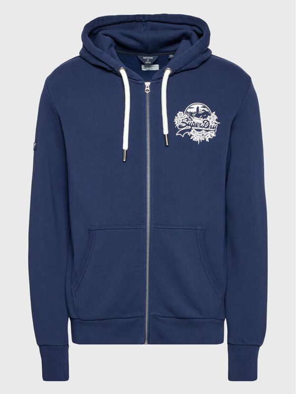 Superdry Superdry Суитшърт Vintage Seasonal M2011852A Тъмносин Regular Fit