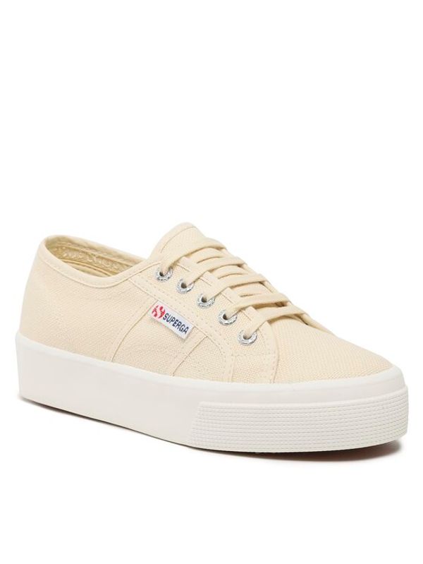 Superga Superga Гуменки 2730 Mid Platform S2127IW Бежов