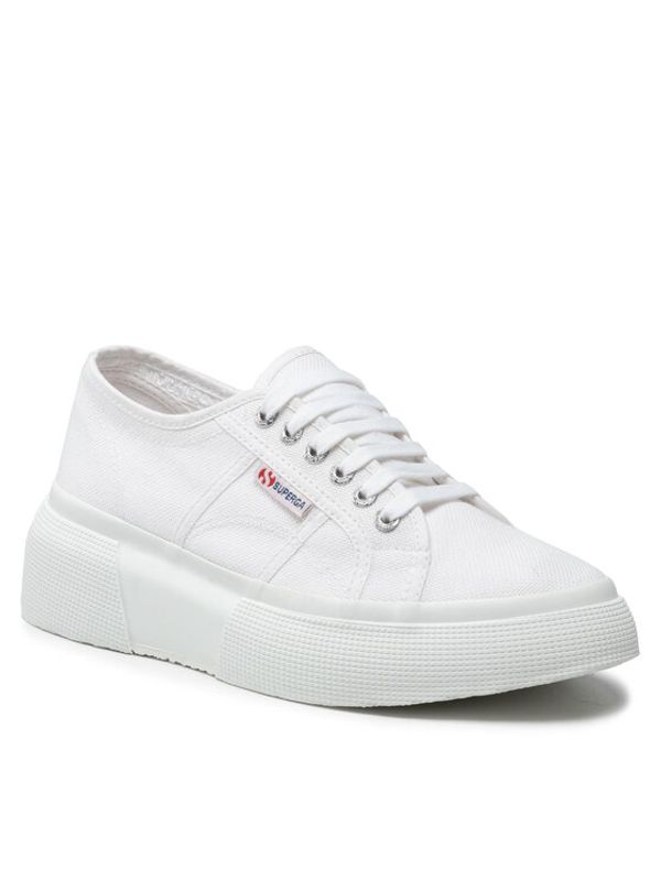 Superga Superga Сникърси 2287 Cotu S00DQS0 Бял