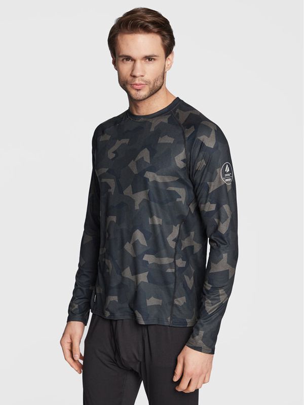 Surfanic Surfanic Термооблекло горна част SWE1604 Зелен Slim Fit