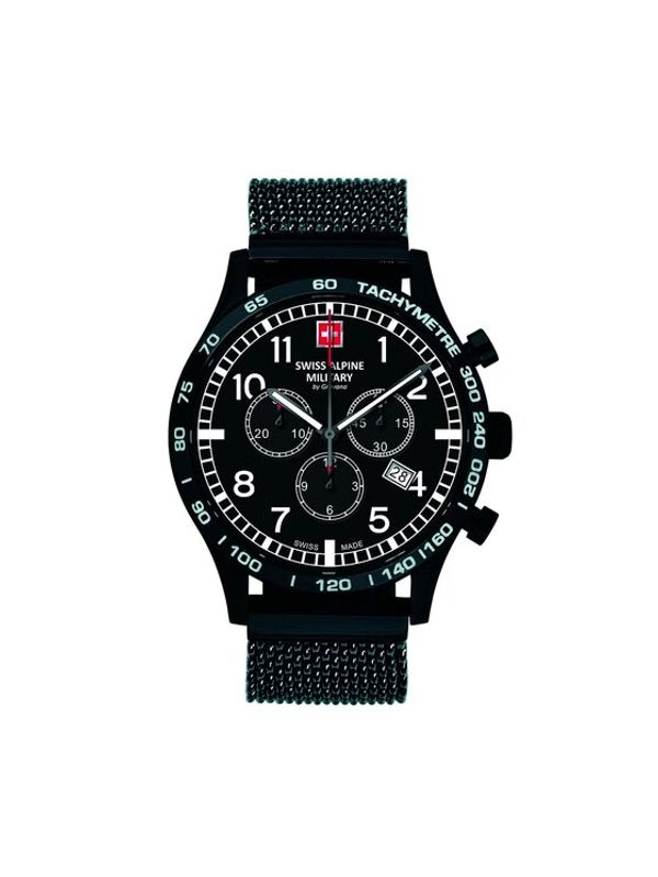 Swiss Alpine Military Swiss Alpine Military Часовник 1746.9177 Черен