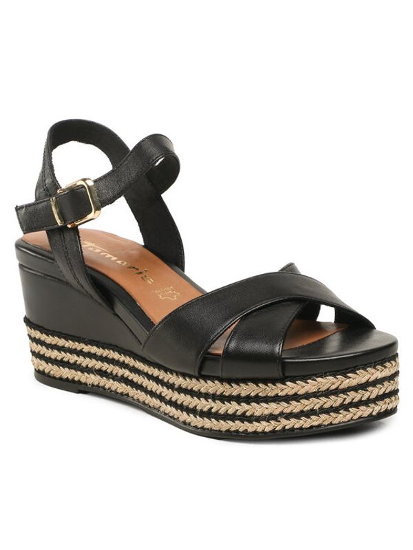 Tamaris Tamaris Еспадрили 1-28001-20 Черен