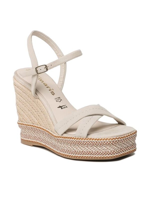 Tamaris Tamaris Еспадрили 1-28363-20 Екрю