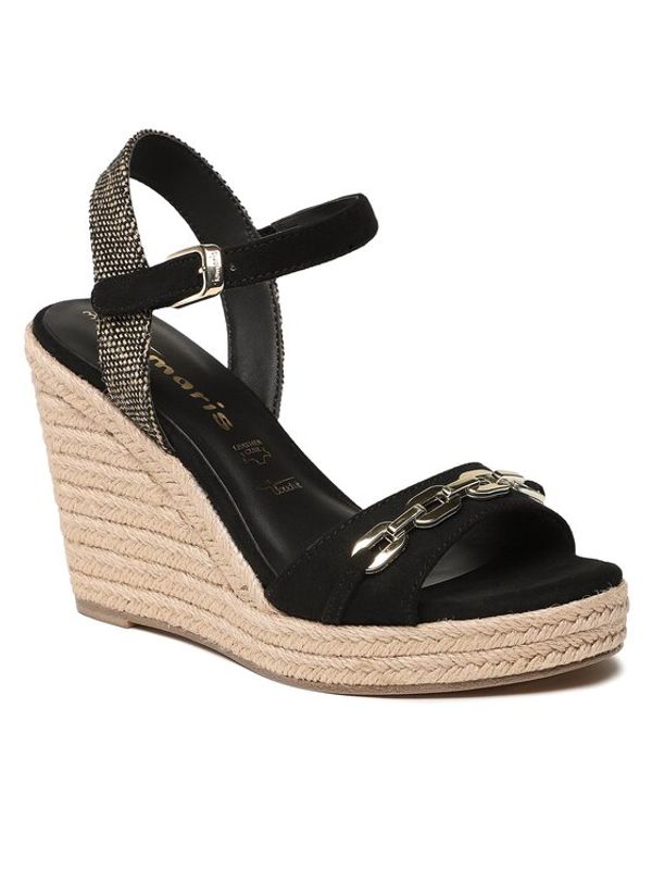 Tamaris Tamaris Еспадрили 1-28399-20 Черен
