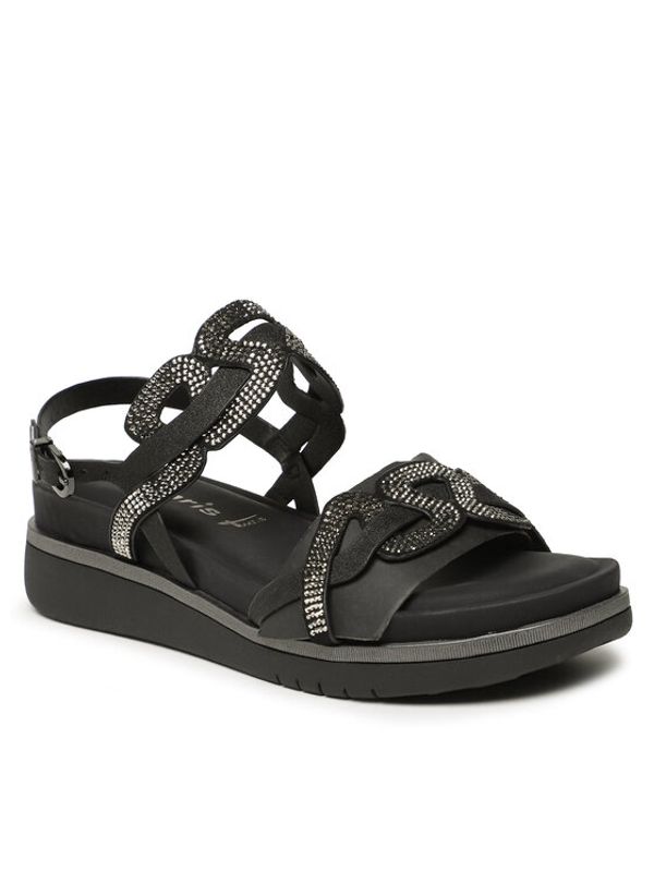 Tamaris Tamaris Сандали 1-28716-20 Черен