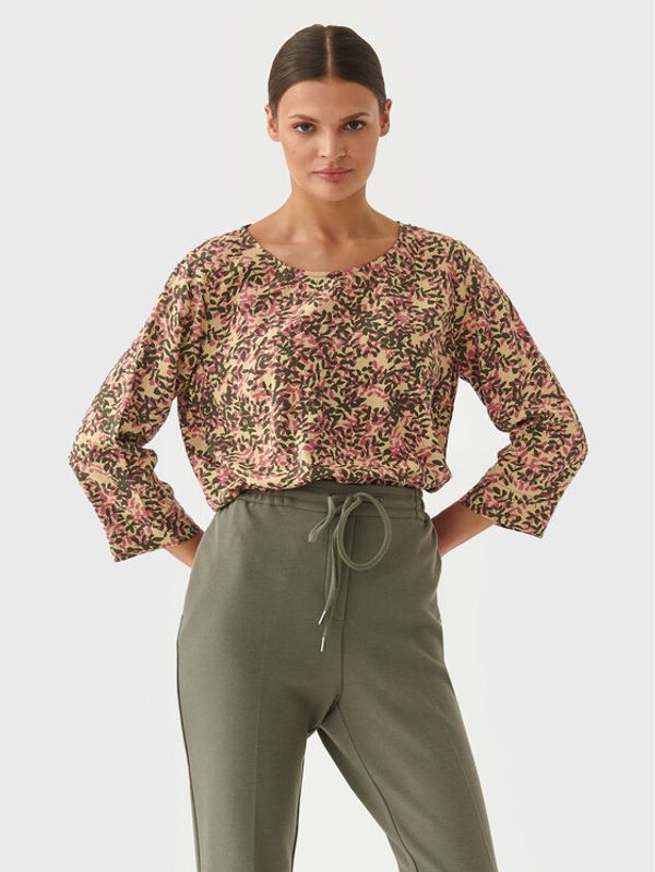 Tatuum Tatuum Блуза Afeliami 1 T2218.046 Цветен Relaxed Fit