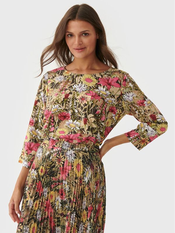 Tatuum Tatuum Блуза Afeliami 2 T2218.047 Цветен Relaxed Fit