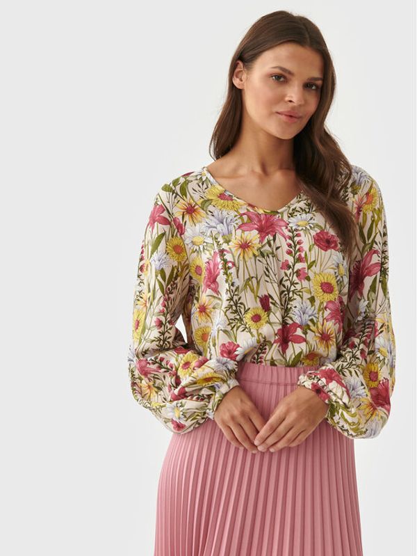 Tatuum Tatuum Блуза Afelianna T2218.045 Цветен Relaxed Fit