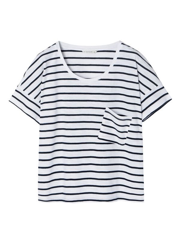 Tatuum Tatuum Блуза Lulia T2310.056 Бял Straight Fit