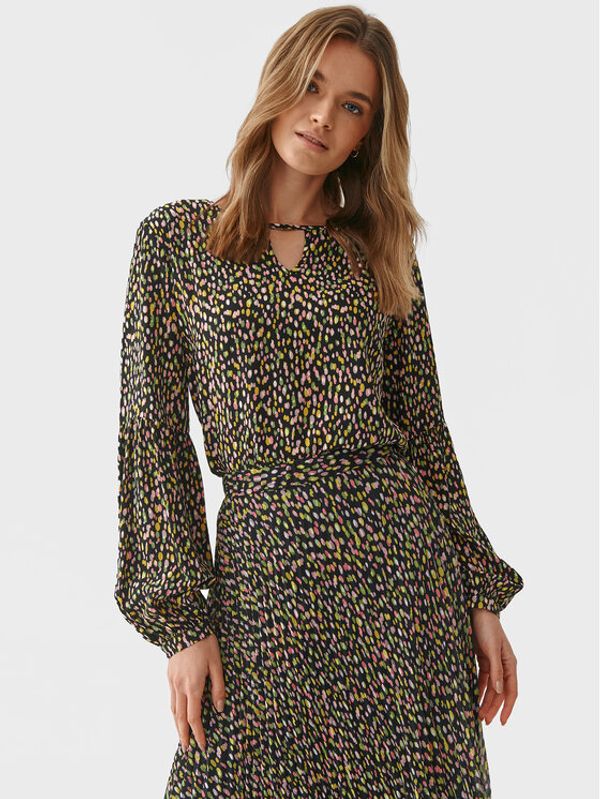 Tatuum Tatuum Блуза Monkina T2215.051 Черен Regular Fit