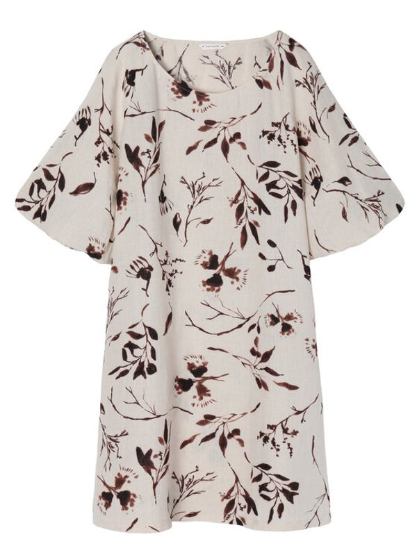 Tatuum Tatuum Ежедневна рокля Milena T2309.199 Бежов Loose Fit