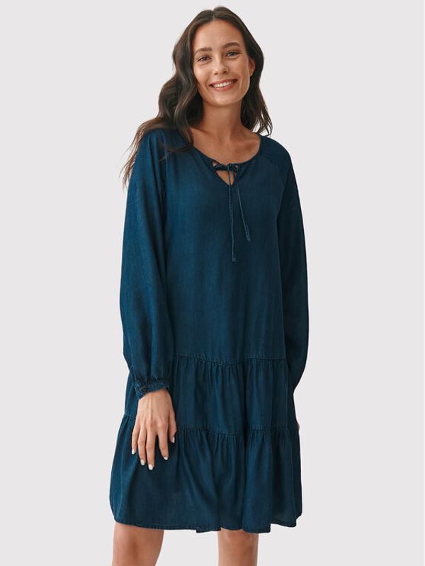 Tatuum Tatuum Ежедневна рокля Mono T2216.193 Тъмносин Regular Fit