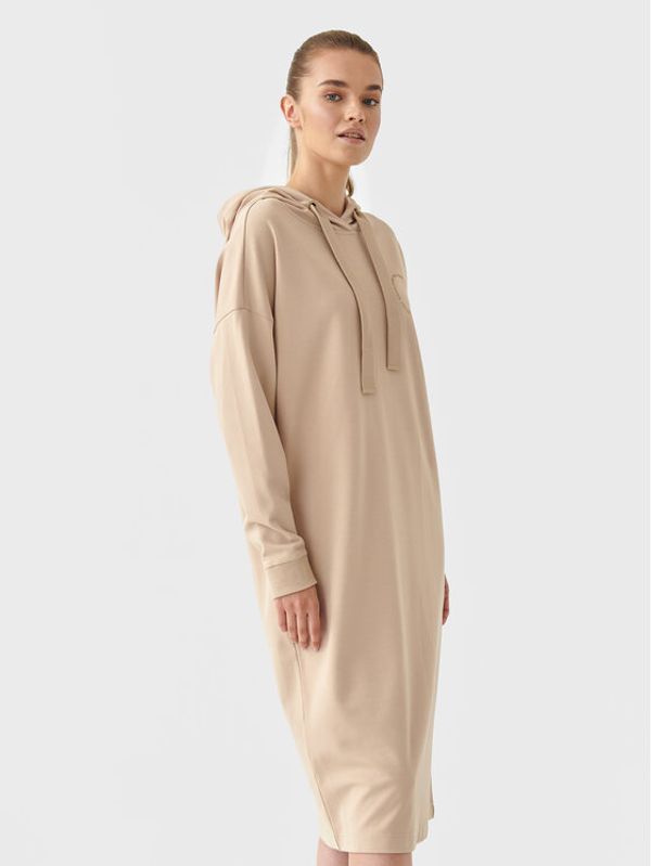 Tatuum Tatuum Плетена рокля Pinto T2219.193 Бежов Relaxed Fit