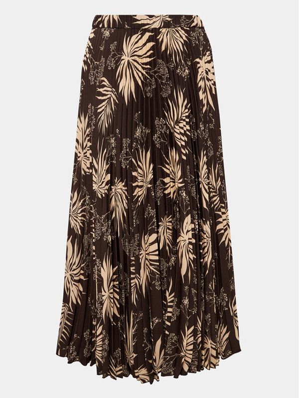 Tatuum Tatuum Плисирана пола Meridiana T2314.171 Кафяв Regular Fit