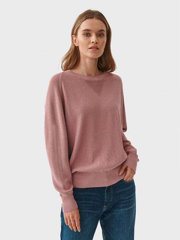 Tatuum Tatuum Пуловер Azali T2215.089 Розов Relaxed Fit