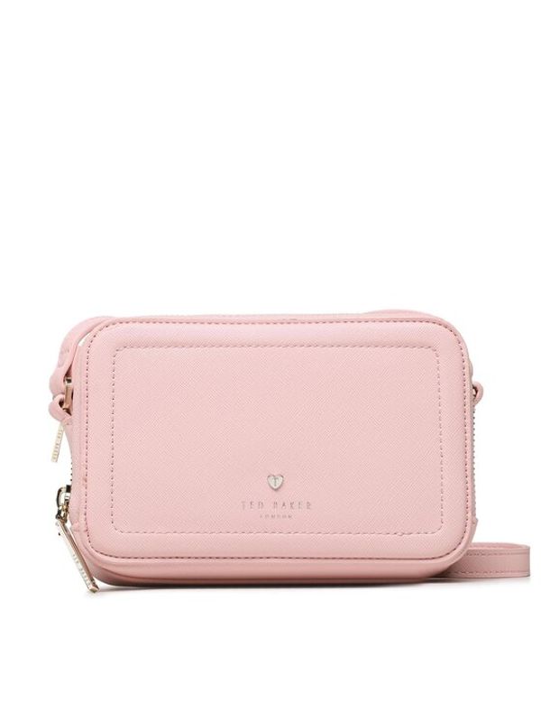 Ted Baker Ted Baker Дамска чанта Heart Studded Small Camera Bag 266810 Розов