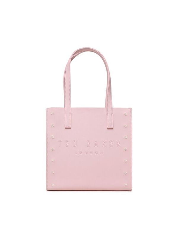 Ted Baker Ted Baker Дамска чанта Heart Studded Small Icon 266712 Розов